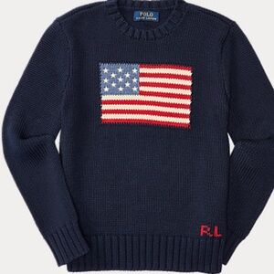 BOYS XL / ADULT SMALL ICONIC FLAG SWEATER 95 or best offer
